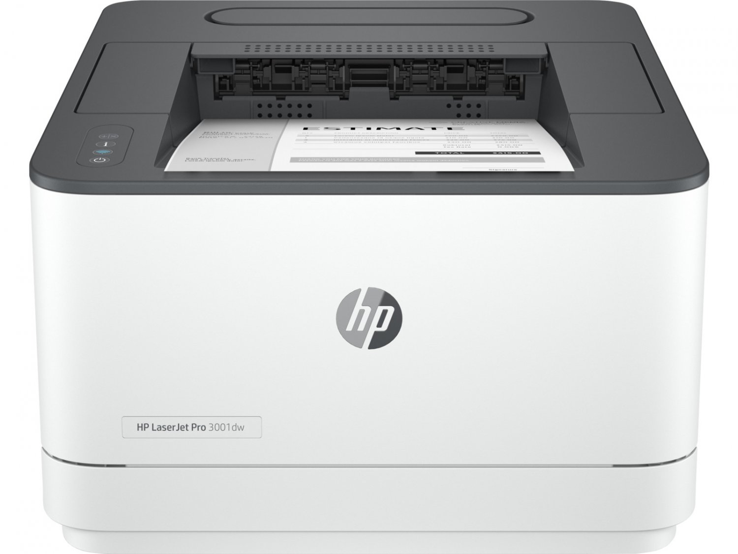 HP LaserJet Pro 3001dw Laser Printer, Black And White Mobile Print Up to 50,000