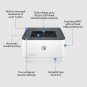 HP LaserJet Pro 3001dw Laser Printer, Black And White Mobile Print Up to 50,000
