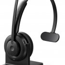 AnkerWork H300 Bluetooth Mono Headset+Dongle Noise Cancelling 2 Mics for Meeting