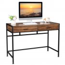 Home Computer Desk Workstation Office Gaming Table With Shelves PC Stand