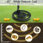 High Accuracy Metal Detector Adjustable w/ Waterproof Search Coil Headphone Bag