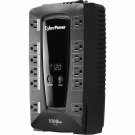 CyberPower 12-Port 1000VA Battery Back-Up System and Surge Protection Black