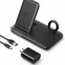 Anker Foldable 3-in-1 Wireless Charger Station for iPhone 13 /Apple Watch/Earbud