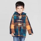 Toddler Boys' Fashion Jacket - Cat & Jack Navy/Orange 18M