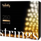Twinkly TWS250GOP 250 LED Strings 65ft Outdoor, Bluetooth & Wifi - Gold Edition