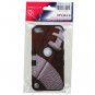 iPod Touch 5th 6th 7th Gen - HARD&SOFT IMPACT ARMOR HYBRID CASE BROWN FOOTBALL