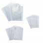 100 Pack PVC Heat Shrink Wrap Film Flat Bags for Packaging Soap, Candle, 3 sizes