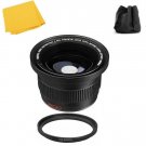 0.42x Wide Angle Fisheye Lens for Sony DSC-HX400 DSC-H400 DSC-HX300