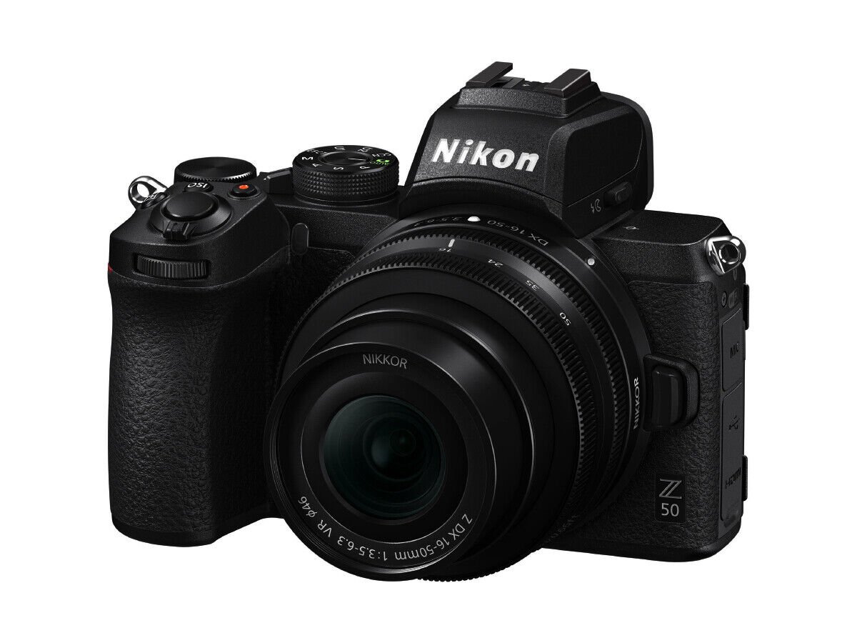 Nikon Z50 Mirrorless Digital Camera with 16-50mm Lens (Intl Model)