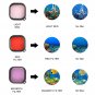 26Pcs for GoPro Hero 9 10 Waterproof Housing Case Screen Protective Film Kit Bag