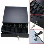 Costway Cash Drawer Box Works Compatible Epson POS Printers w/5Bill &5Coin Tray