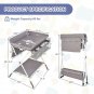 Babyjoy Baby Changing Table Folding Infant Diaper Station Nursery w/ Storage
