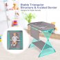 Babyjoy Baby Changing Table Folding Infant Diaper Station Nursery w/ Storage