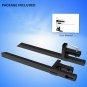 1500lb 43"" Tractor Bucket Pallet Forks Clamp Kubota Loader Skid Steer Attachment