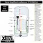 Xtenzi Bass Volume Knob Control Remote XTBR24 for Rockford Fosgate Punch PEQ Amp