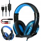 3.5mm Stereo Bass Gaming Headset with Mic Headphone Earphone for PS4 Xbox One PC
