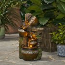 Gwinnett Bartow Outdoor 4 Tier Jar Fountain