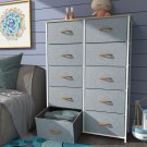 YITAHOME Storage 10 Drawer Dresser Fabric Bedroom Organizer Tower Chest Entryway