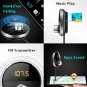 3 USB Charger Wireless Handsfree Bluetooth FM Transmitter MP3 Player Car Adapter