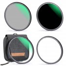 62Mm Magnetic Lens Filter Kit (Mcuv+Cpl+Neutral Density Nd1000+Magnetic Adapter Ring) Mul