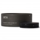55Mm Magnetic Uv + Circular Polarizing (Cpl) Lens Filter Kit (Plus+)