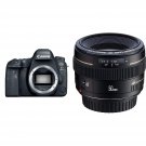 Canon EOS 6D Mark II Digital SLR Camera Body â€“ Wi-Fi Enabled Bundle with Canon EF 50mm