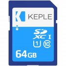 64Gb Sd Card Class 10 High Speed Memory Card Compatible With Nikon D3100, D3300, D3400, D