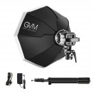 Gvm 80W Softbox Lighting Kit With App Control, Professional Studio Photography Lighting W