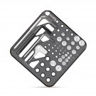 SmallRig 20Pcs Screws and Hex Key Storage Plate with 1/4"-20 3/8"-16 M2.5 M3 M4 M5 Stainl