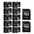 32Gb 10-Pack Micro Sd Card, Full Hd Video, Surveillance Security Cam Action Camera Drone,