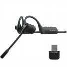 Pilot Open-Ear Headset With 50Db Noise Canceling Boom Microphone,Lightweight Bluetooth Wir