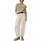 Women'S Two Piece Outfits Sweater Sets Knit Pullover Tops And Casual Pants Tracksuit Match