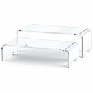 2 Pack Monitor Stand Riser, Acrylic Computer Stand Riser For Computer, Laptop, Printer, No