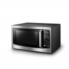 TOSHIBA EM131A5C-SS Countertop Microwave Oven, 1.2 Cu Ft with 12.4" Turntable, Smart Humidity Sensor