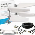 Mimo 4X4 Log Periodic External Antenna Kit For 4G Lte/5G Hotspots & Routers