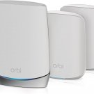 NETGEAR Orbi Whole Home Tri-Band Mesh WiFi 6 System (RBK653) Router