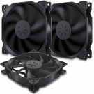 3-Pack Long Life Computer Case Fan 120Mm Cooling Case Fan For Computer Cases Cooling,12Bk3-3