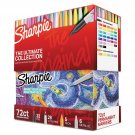 Sharpie Permanent Markers Ultimate Collection Fine; Ultra Fine Assorted 72/Set