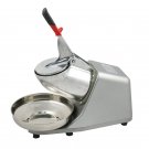 Electric Ice Crusher Machine Shaver Shaved Icee Snow Cone Maker 143Lbs Silver