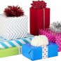 All Occasion Wrapping Paper Bundle, 6 Pack, 180 Sq. Ft., Solids, Stripes & Dots