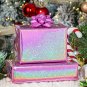 Pink Metallic Holographic Star Wrapping Paper – 17" x 32.8 ft for All Occasions