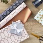 Foil Metallic Pastel Wrapping Paper &acirc;�� Set of 3 Reversible Rolls for All Occasions