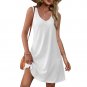 Women&acirc;��s V-Neck Spaghetti Strap Mini Dress &acirc;�� Floral, Pockets