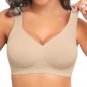 PoseFree Women&acirc;��s Seamless T-Shirt Bra &acirc;�� Wireless, Push-Up, Soft Full Coverage