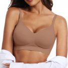 Women’s Wireless Push-Up Bra – Seamless Lift Bralette, Full Support