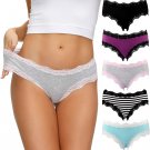 Women’s Cotton Underwear – Soft, Breathable Brief Panties 5-Pack for Comfort