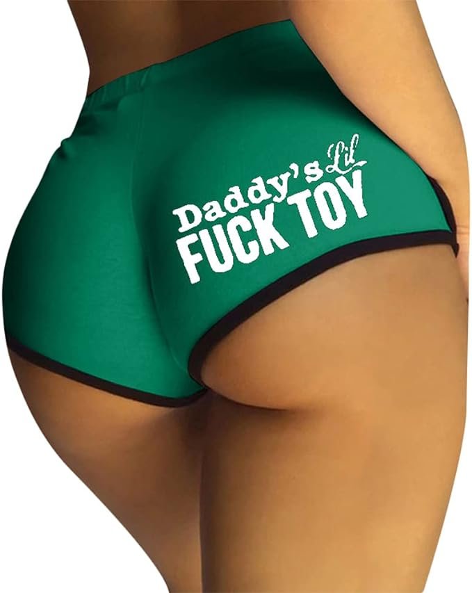 Women&acirc;��s Yoga Booty Shorts &acirc;�� Sexy Printed Workout Hot Pants, Plus Size Loungewear