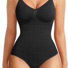 Women’s Seamless V-Neck Bodysuit – Sleeveless Shapewear with Tummy Control
