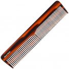16T Tortoise Comb – Fine & Wide Tooth Saw Cut Hand-Polished for All Hair Types, Made in UK