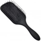 Detangling Paddle Brush – Large Cushion Brush with Ball Tip Bristles, Anti-Static, Black